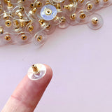 Comfort Backs - Gold Plated Stainless Steel