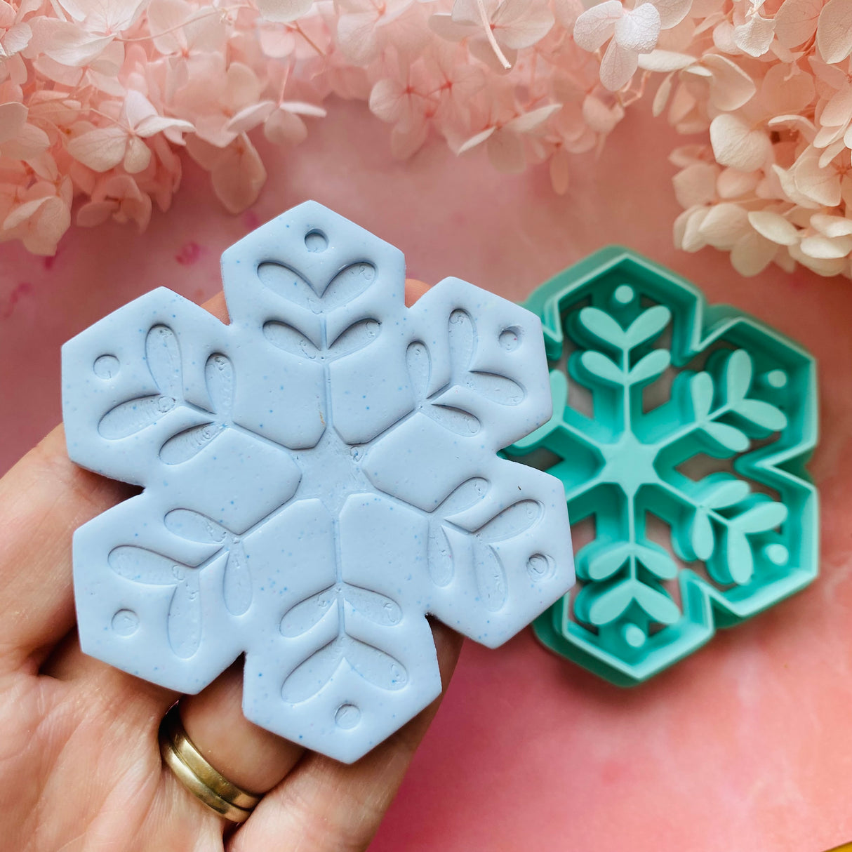 Folk Snowflake Christmas Decoration Cutter