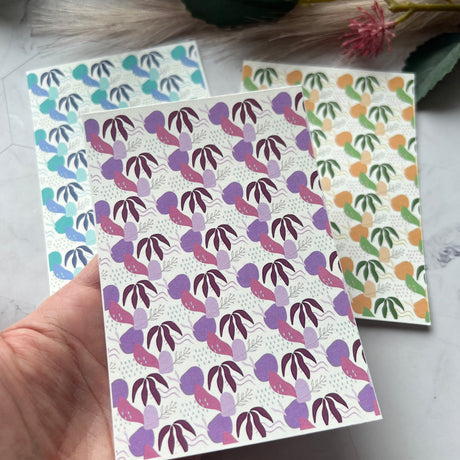 Tropical - Water Soluble Transfer