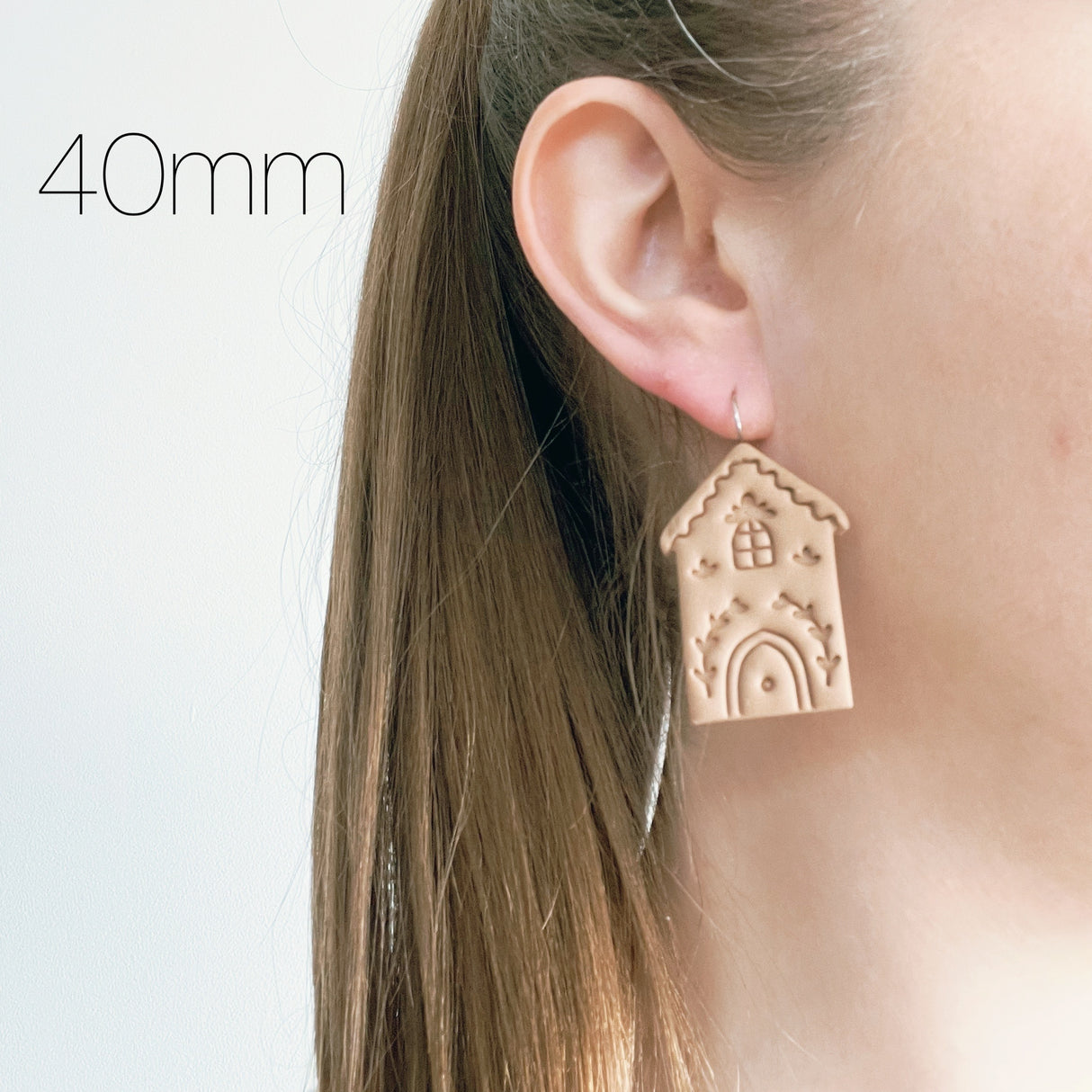 Folk Gingerbread House Cutter