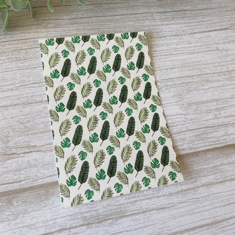 Tropical Leaves - Water Soluble Transfer
