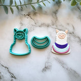 Llama Book Snuggle - Bookmark Cutter Set