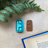 Organic Rectangle Bookshelf Cutter