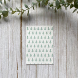 Christmas Tree in Green - Water Soluble Transfer