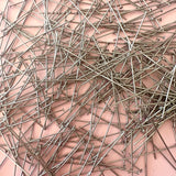 Flat Head Pins - Stainless Steel
