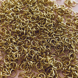 5mm Jump Rings - Gold Plated - Surgical Stainless Steel
