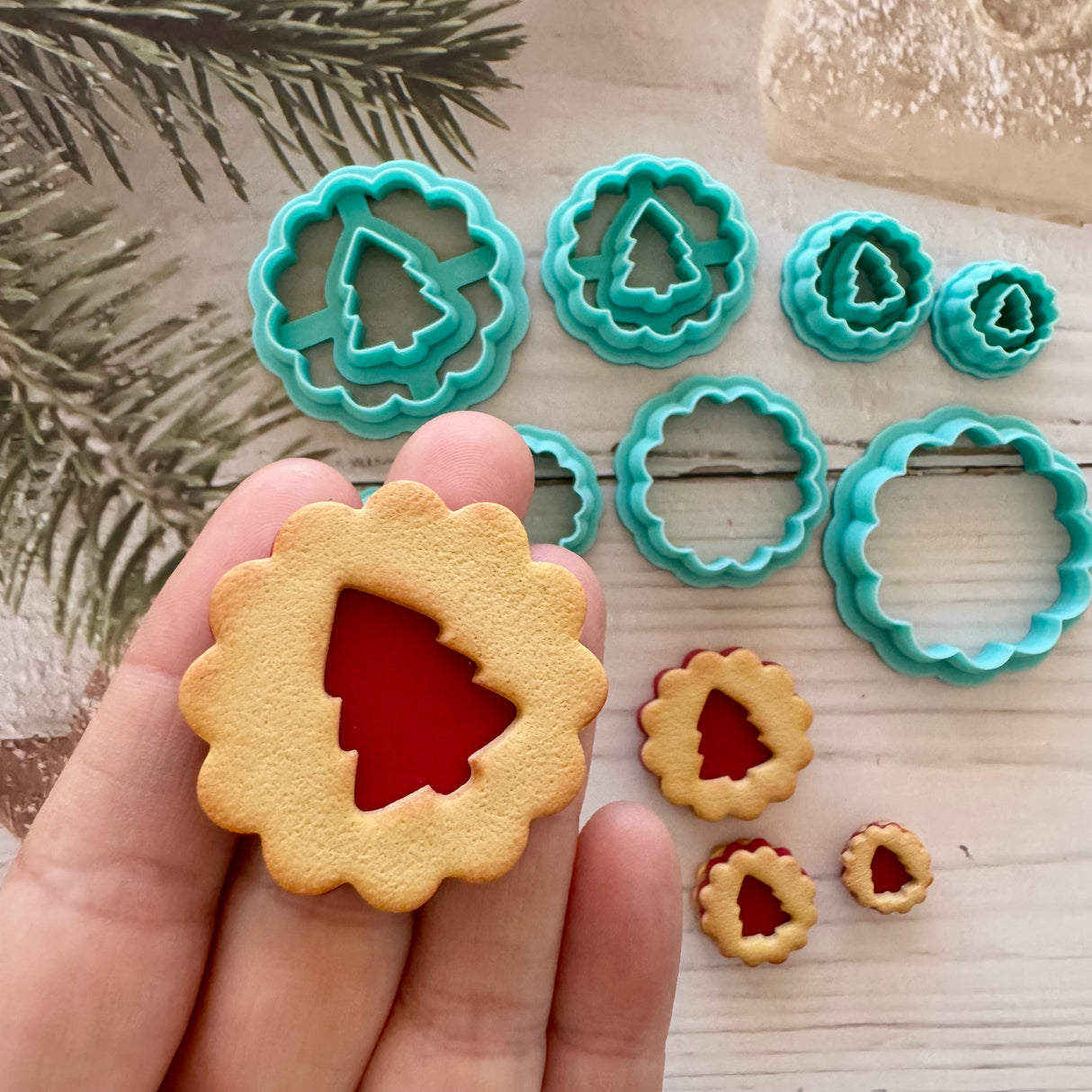 Christmas Tree Jam Fancy Cutter