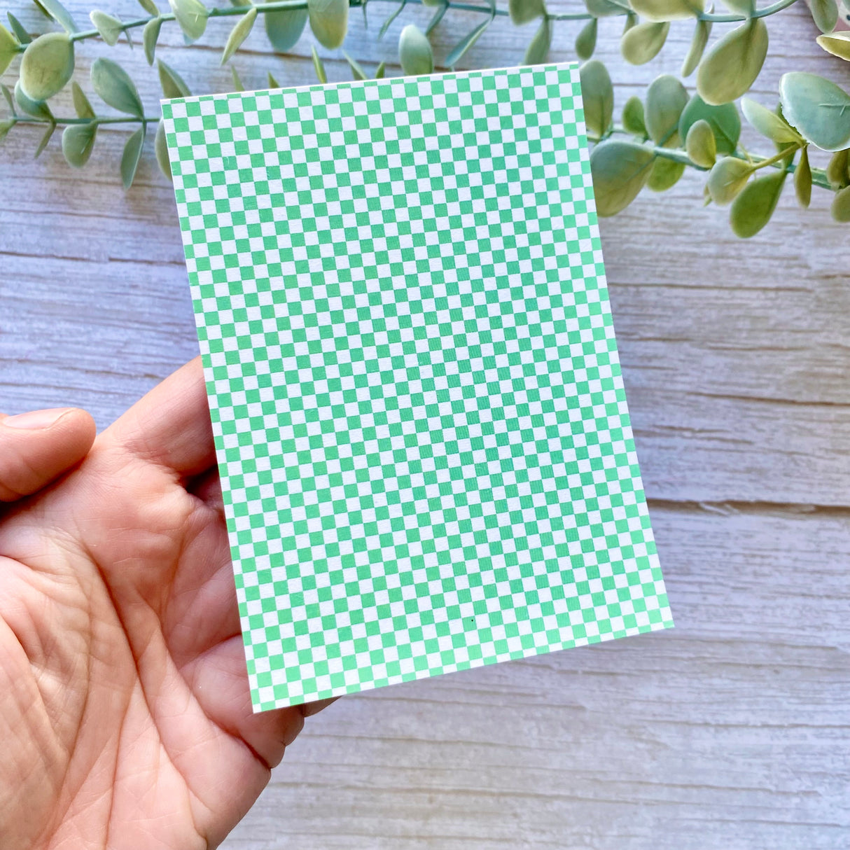 Checkerboard - Water Soluble Transfer