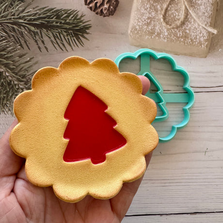 Christmas Tree Jam Fancy Decor Cutter
