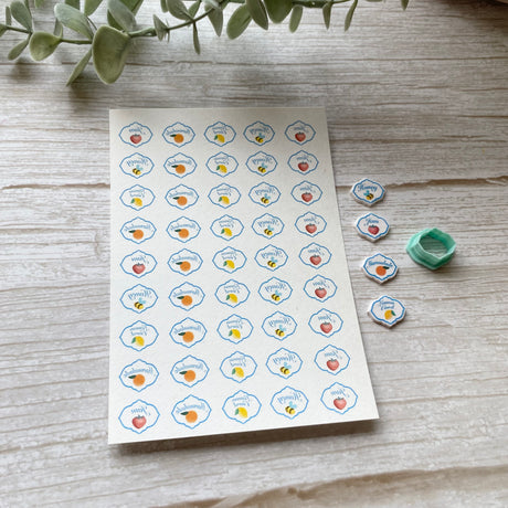 Jar Labels - Water Soluble Transfer