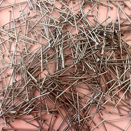 Flat Head Pins - Stainless Steel