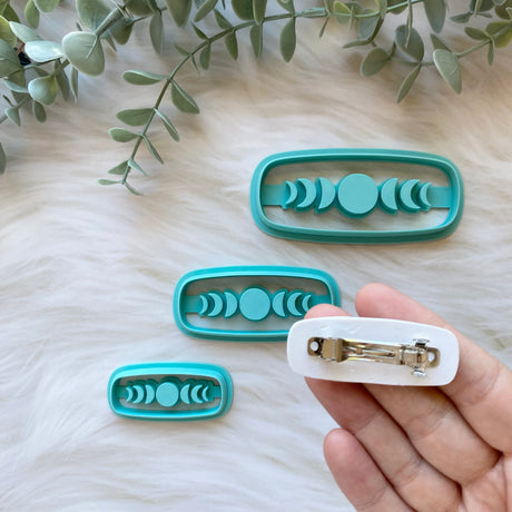 Moon Phase Hair Clip Cutter