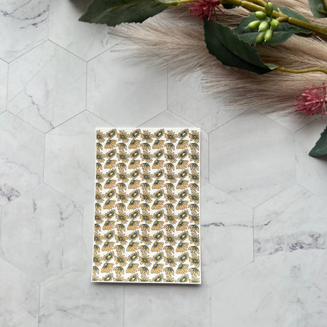 Floating Daisy - Water Soluble Transfer