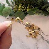 10mm Minimalist Bezel Clip-On Earrings - Gold Plated Stainless Steel