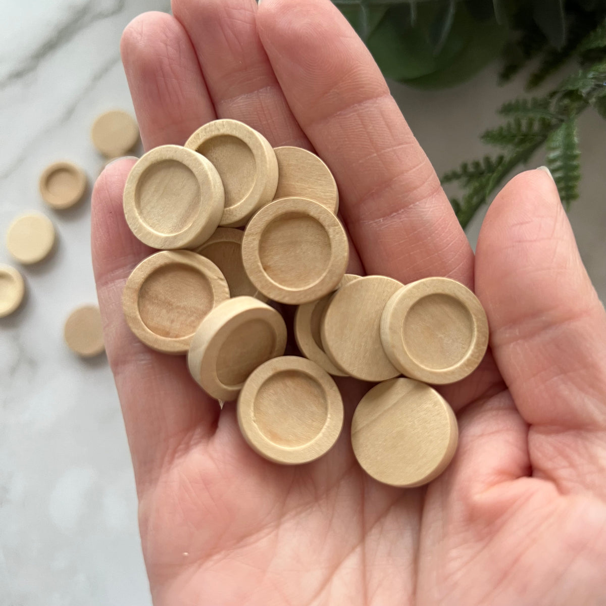 Wooden Bezel Tray - Oak Colour (three sizes)