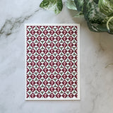 Candy Cane & Holly Tiles - Water Soluble Transfer