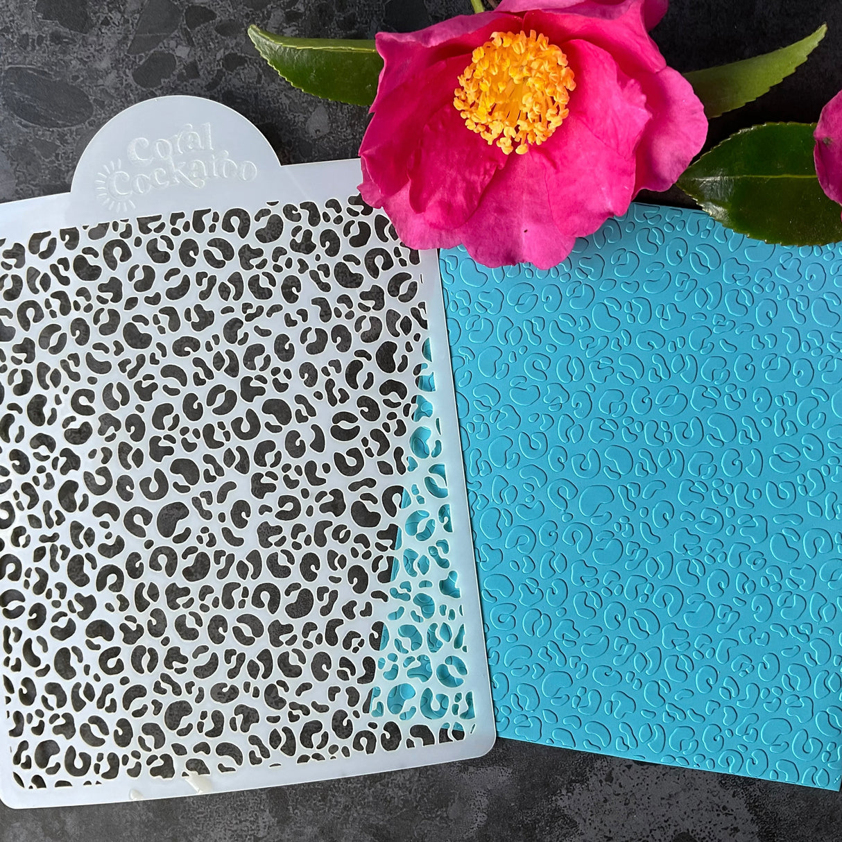 Mini Leopard Spots Stencil (ST035)