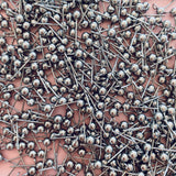4mm Ball Posts with Loop - Stainless Steel