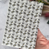 Floating Daisy - Water Soluble Transfer