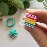 Cake Miniature Cutter + Stamp Set