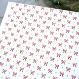 Ribbon Bows - Water Soluble Transfer