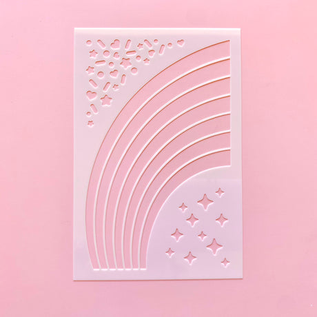 Rainbow Magic Stencil