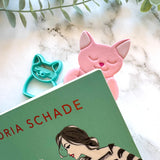 Cat Book Snuggle - Bookmark Cutter Set