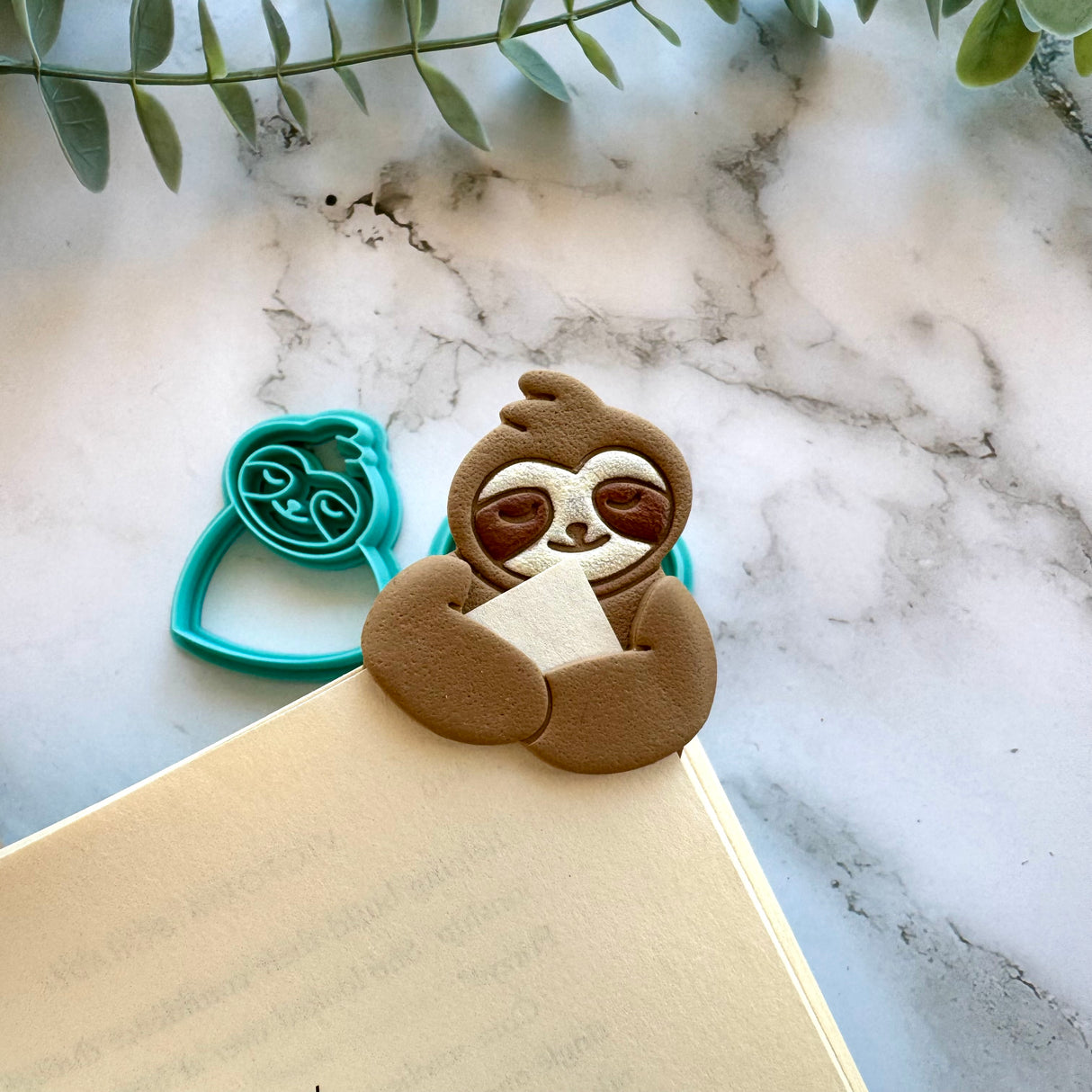 Sloth Book Snuggle - Bookmark Cutter Set