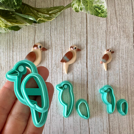 Kookaburra Bird Stacks Cutter Set