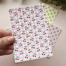 Cherry Gingham - Water Soluble Transfer