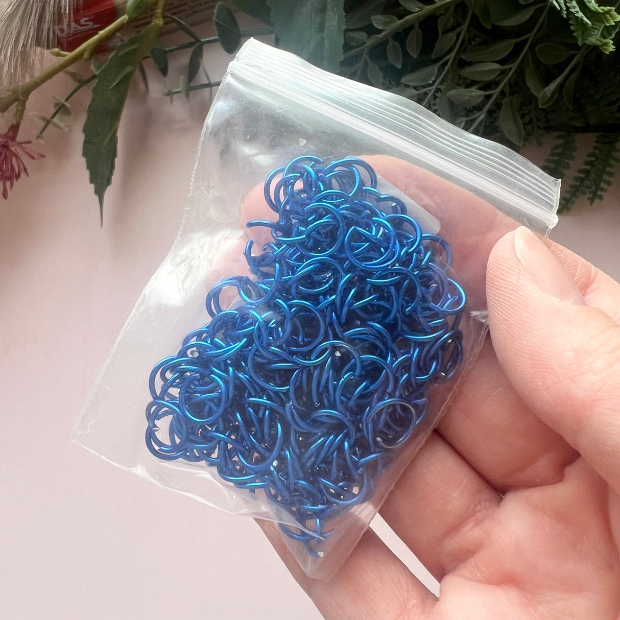 Secret Stash Item - Coloured Jump Rings