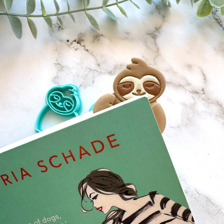 Sloth Book Snuggle - Bookmark Cutter Set