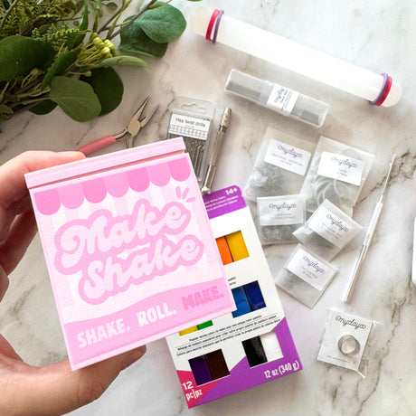 Make Shake Starter Tool & Accessories Set (for polymer clay)