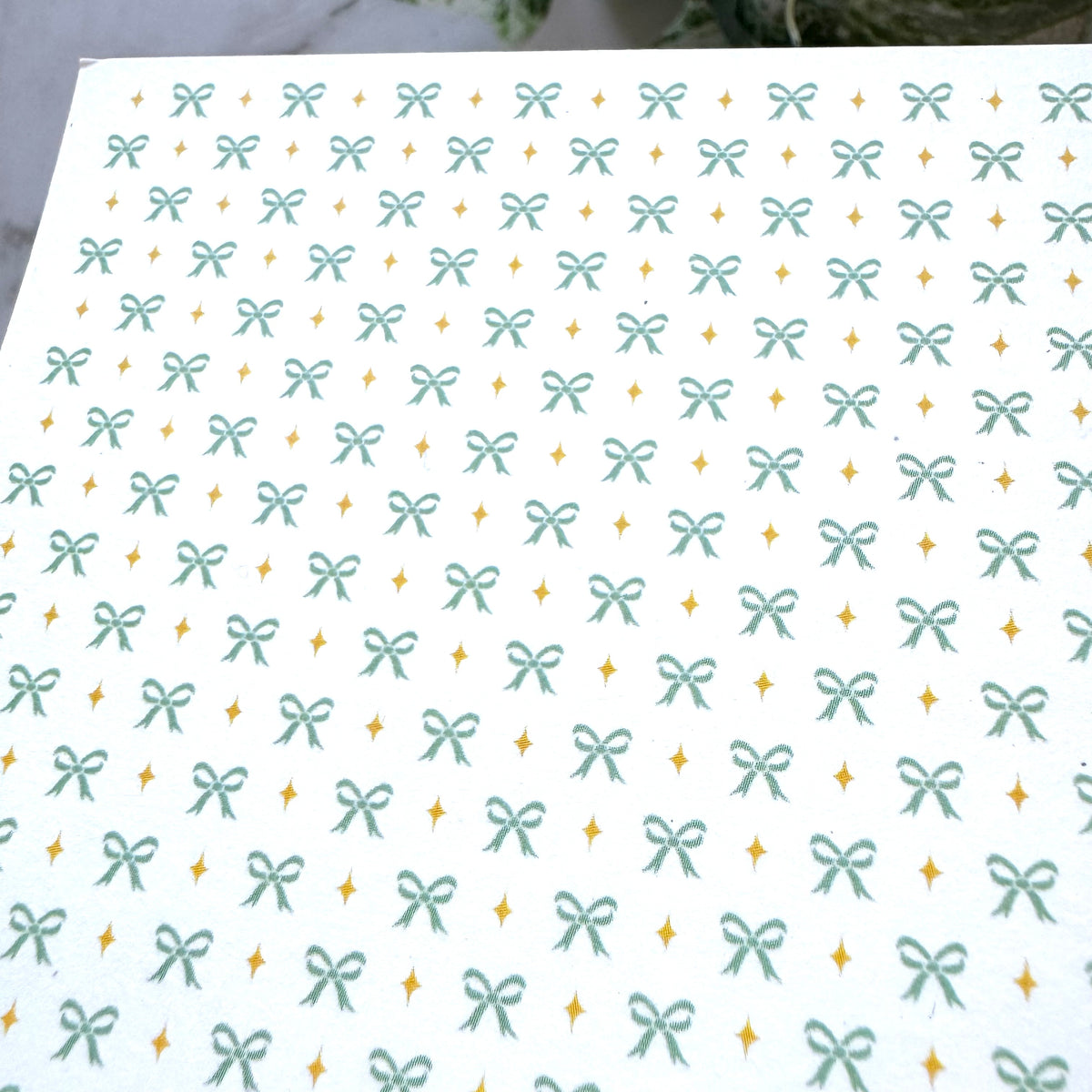 Ribbon Bows - Water Soluble Transfer