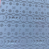 Celestial Moon Phase - Texture Mat