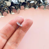 10mm Earring Posts - Surgical Stainless Steel - Essentials Range