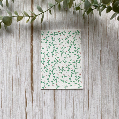 Budded Vines - Water Soluble Transfer