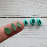 Christmas Leaf Micro Cutters - 3 Piece Set