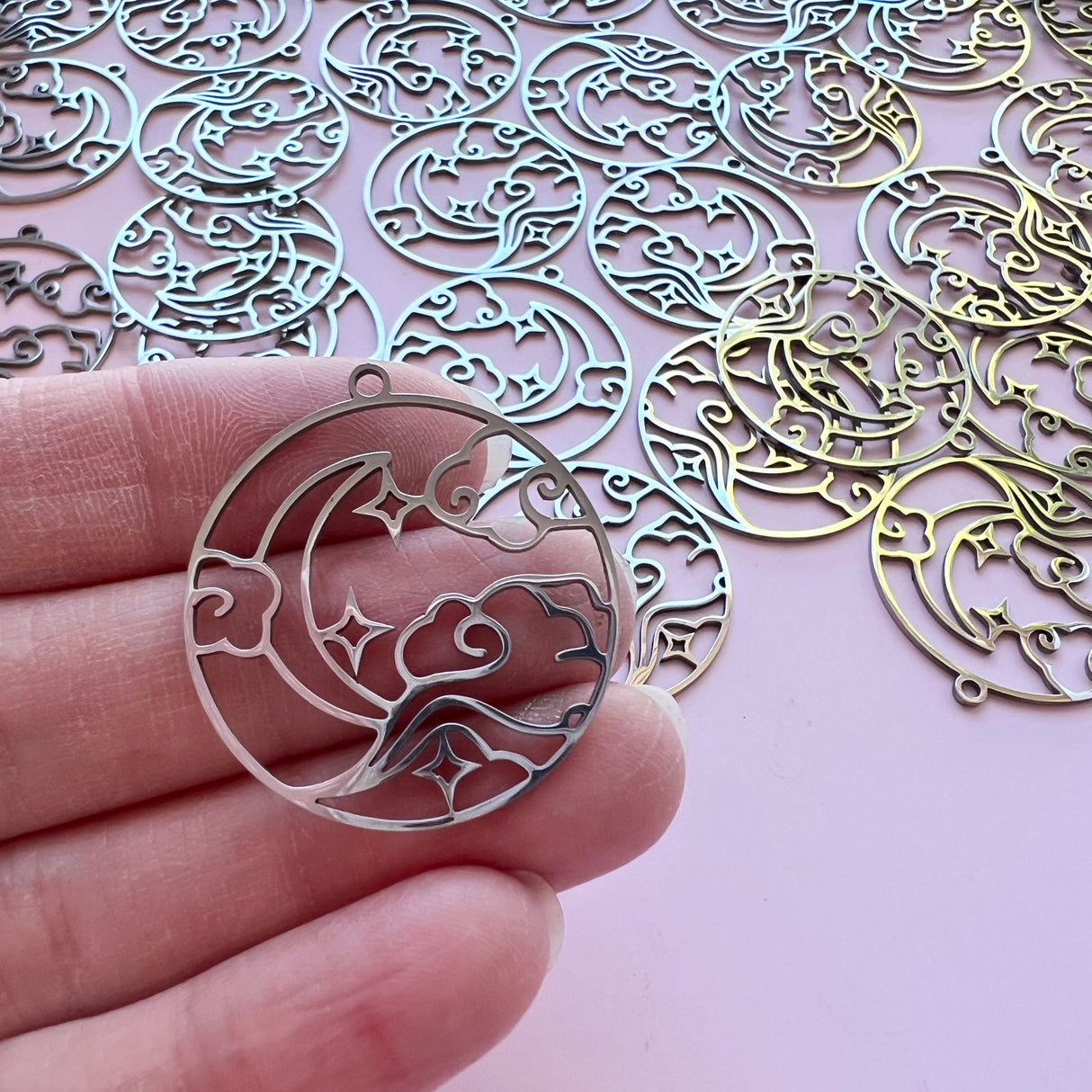 Starry Night Charms - Stainless Steel