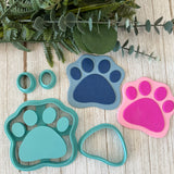 Paw Print Decor Cutter Set