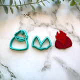 Closed Wing Dragon Book Snuggle - Bookmark Cutter Set