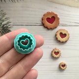 Heart Jam Fancy Cookie Cutter