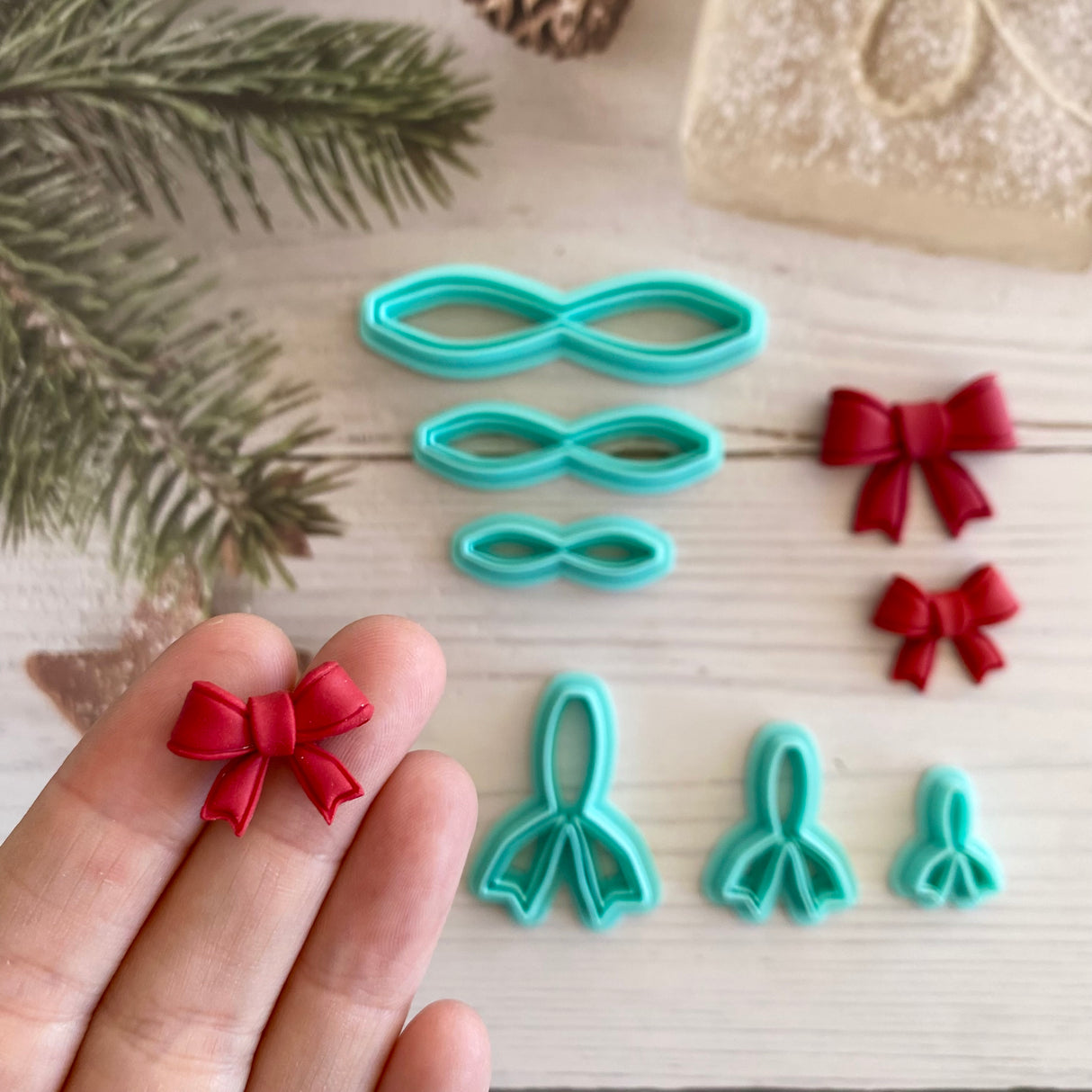 3D Outline Cute Bow Cutter