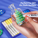Arrtx Acrylic Paint Pens - 30 Colour Set Paint Markers