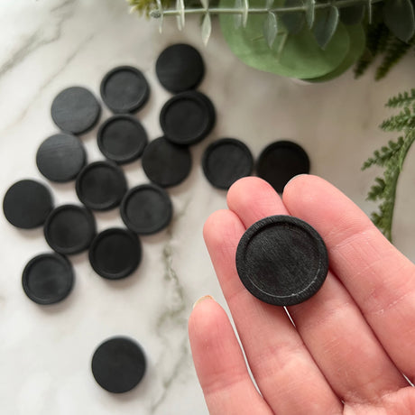 Wooden Bezel Tray - Black Colour (three sizes)