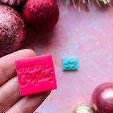 Fancy Merry Christmas Stamp