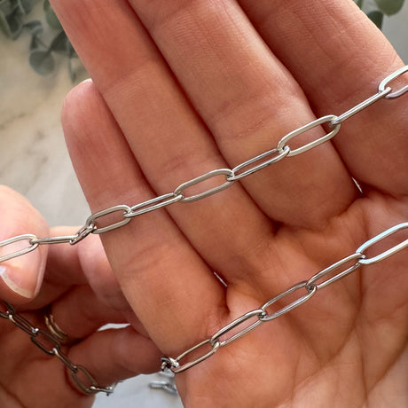 Minimalist Chain - Stainless Steel - 5 metres