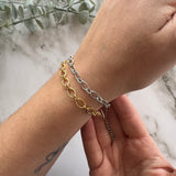 Etched Charm Bracelet Blanks (5 pack)
