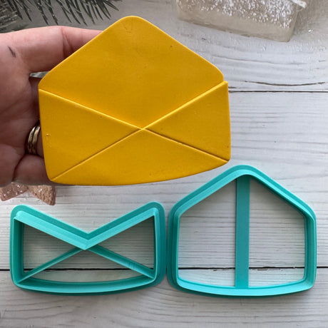 Envelope Rectangle Stacks Decor Cutter - 2 Piece Set