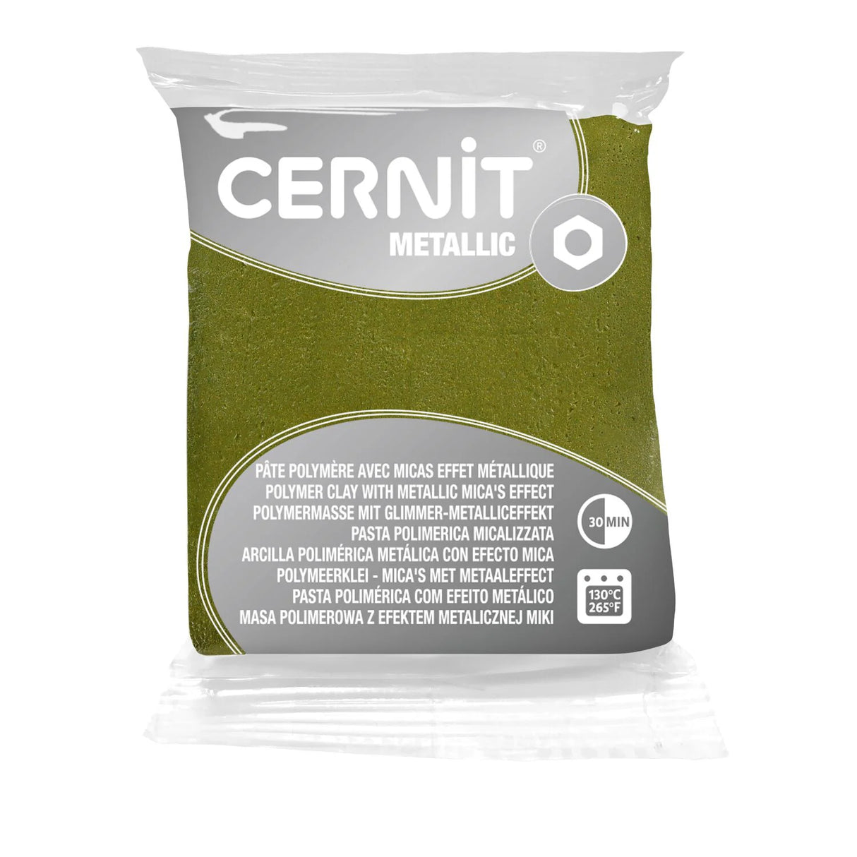 Cernit Metallic - Green Gold